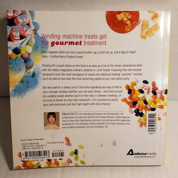 Junk Foodie Softcover Book By Emilie Baltz - Picture 6 of 8